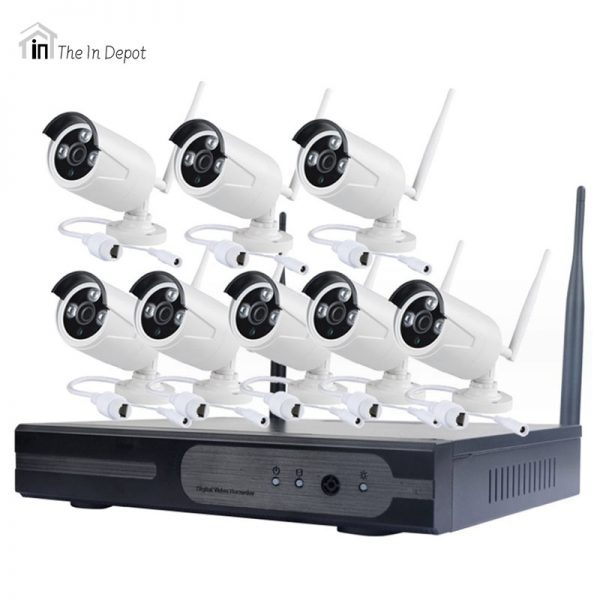 8CH WIFI Security Camera Kit