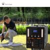 Mobile Power Bank 12kWh 5500W 230V AC Backup Energy Mobile EV Charger