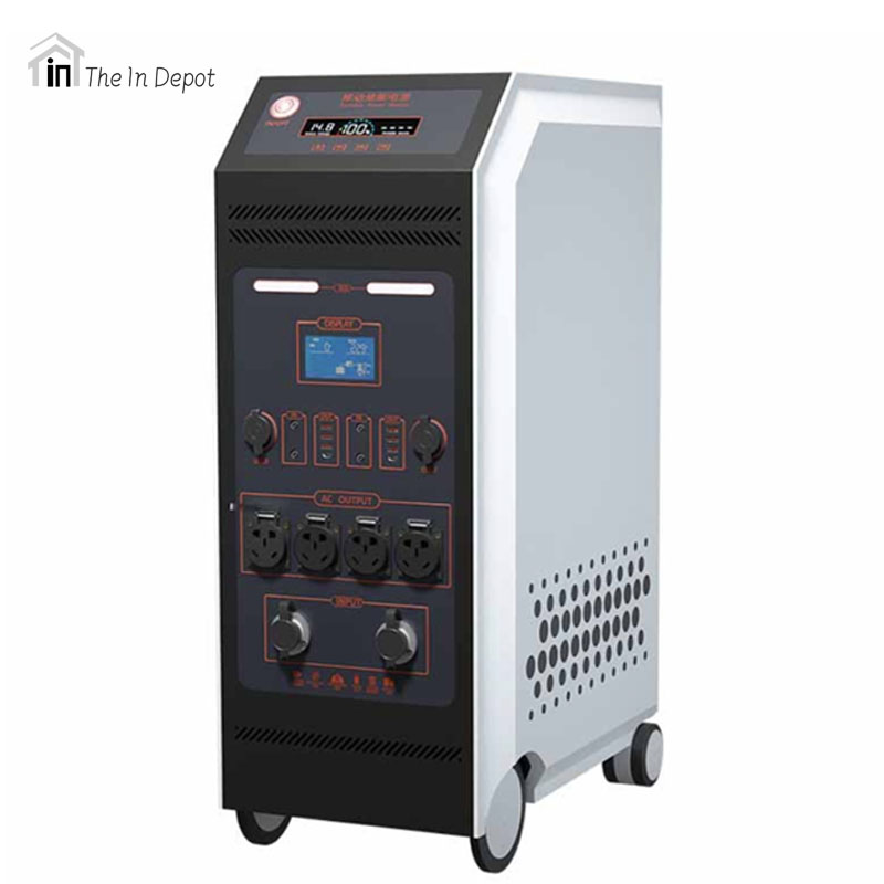 Portable Power Bank Charger 11kWh 6000W 230V AC Backup Battery Storage Portable Power Bank Charger 11kWh 6000W 230V AC Backup Battery Storage