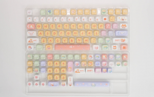 Lovely Dog MOA Keycaps set PBT Keycaps Dye Sublimation Key Cap Mechanical Keyboard Keycap
