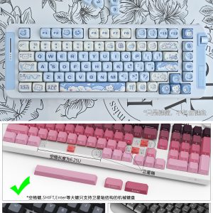 Ice Cream Bear MOA Keycaps set Mechanical Keyboard Keycap Custom Kep Cap Store wholesale Cheap Price