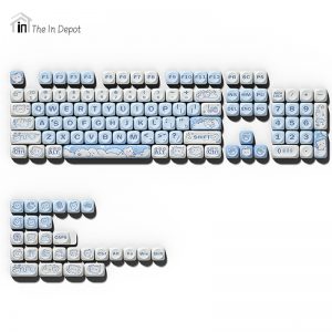 Keycap-003 Ice Cream Bear MOA Profile Keycaps set