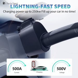 Tesla's NACS To CCS Adapter 1000V 500A 250kW Supercharger Fast Charge CCS1 EVs Tesla To CCS1 Adapter In Depot Online Tesla To CCS1 Adapter In Depot Online Wholesale